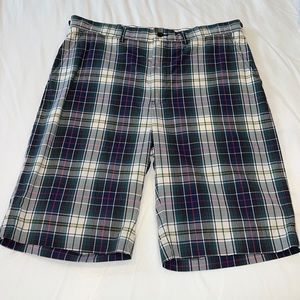 Polo Ralph Lauren Green Plaid Shorts